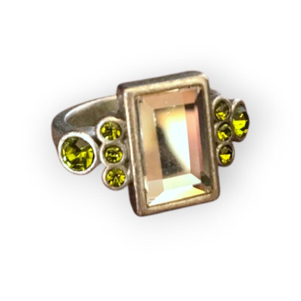 Lia Sophia "LOOKING GLASS" ring - size 8